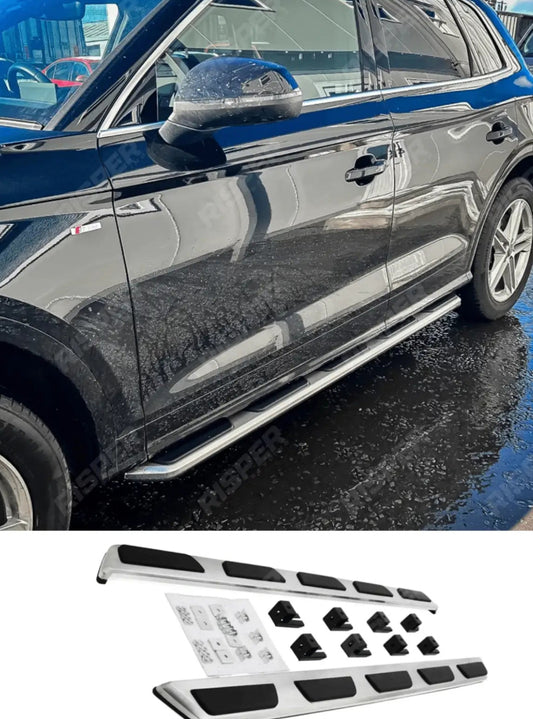 AUDI Q5 2017+ STX OEM STYLE PAIR OF SIDE STEPS RUNNING BOARDS