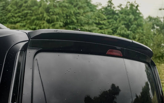 VOLKSWAGEN CADDY MK5 2021+ - REAR SPOILER BARN DOOR IN GLOSS BLACK