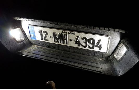 Ford Ranger LED Number Plate Units