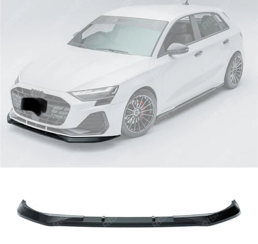 AUDI A3 S LINE S3 8Y SALOON / SPORTBACK 2024+ - FRONT SPLITTER