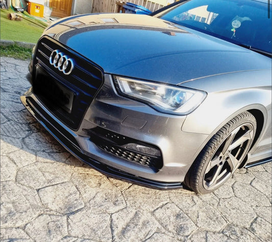 FRONT SPLITTER AUDI S3 / A3 S-LINE 8V SALOON(2013-2016)