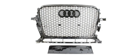 AUDI Q5 2013-2015 GLOSS BLACK 'RSQ5 STYLE' HONEYCOMB GRILL