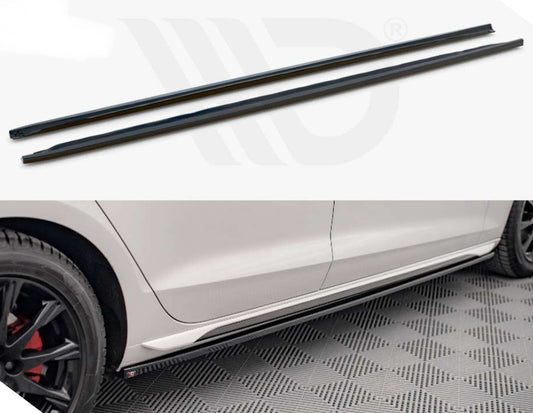 Side Skirts Diffusers Audi A4 B9 Facelift