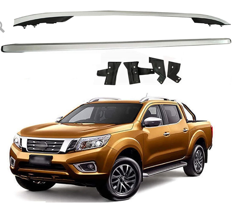 Nissan Navara Roof Rails – Silver