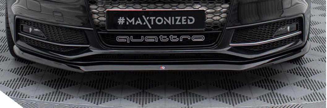 Front Splitter V.1 Audi S4 / A4 S-Line B8 FL