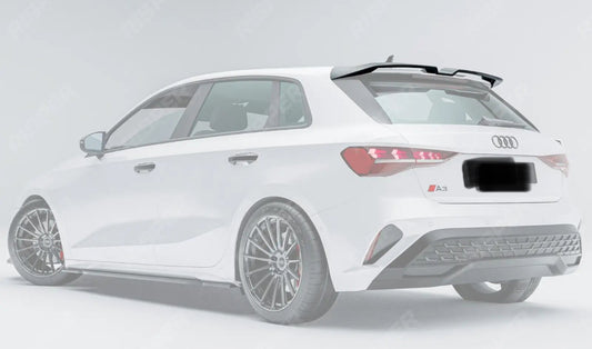 AUDI A3 8Y HATCH 2021+ OETTINGER STYLE GLOSS BLACK REAR SPOILER