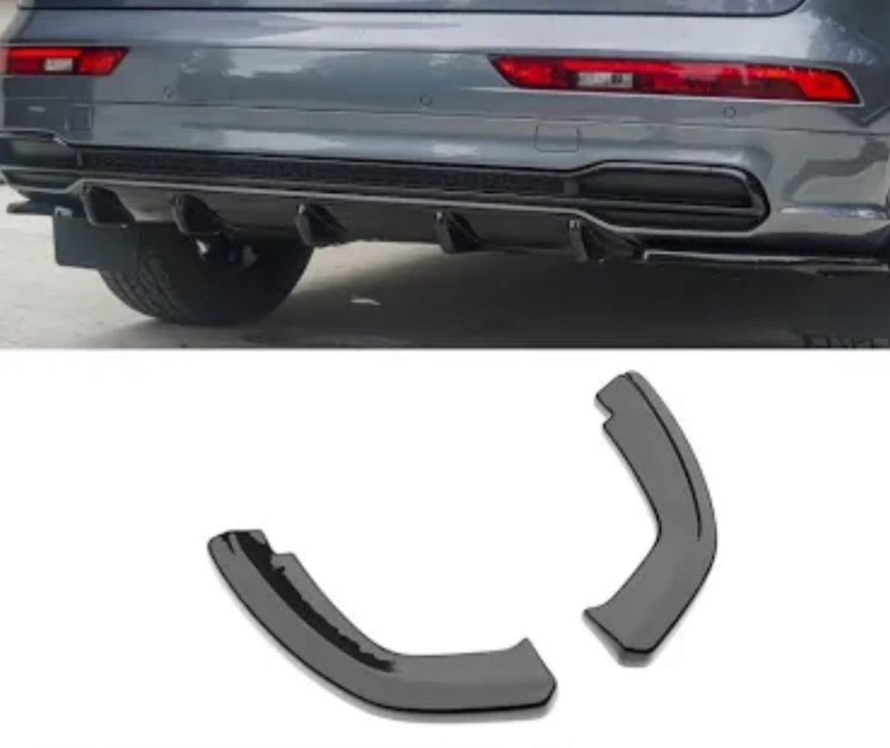 AUDI SQ5 MK2 2017-2020 REAR SIDE SPLITTERS / AUDI Q5 S-LINE MK2 2017-2020
