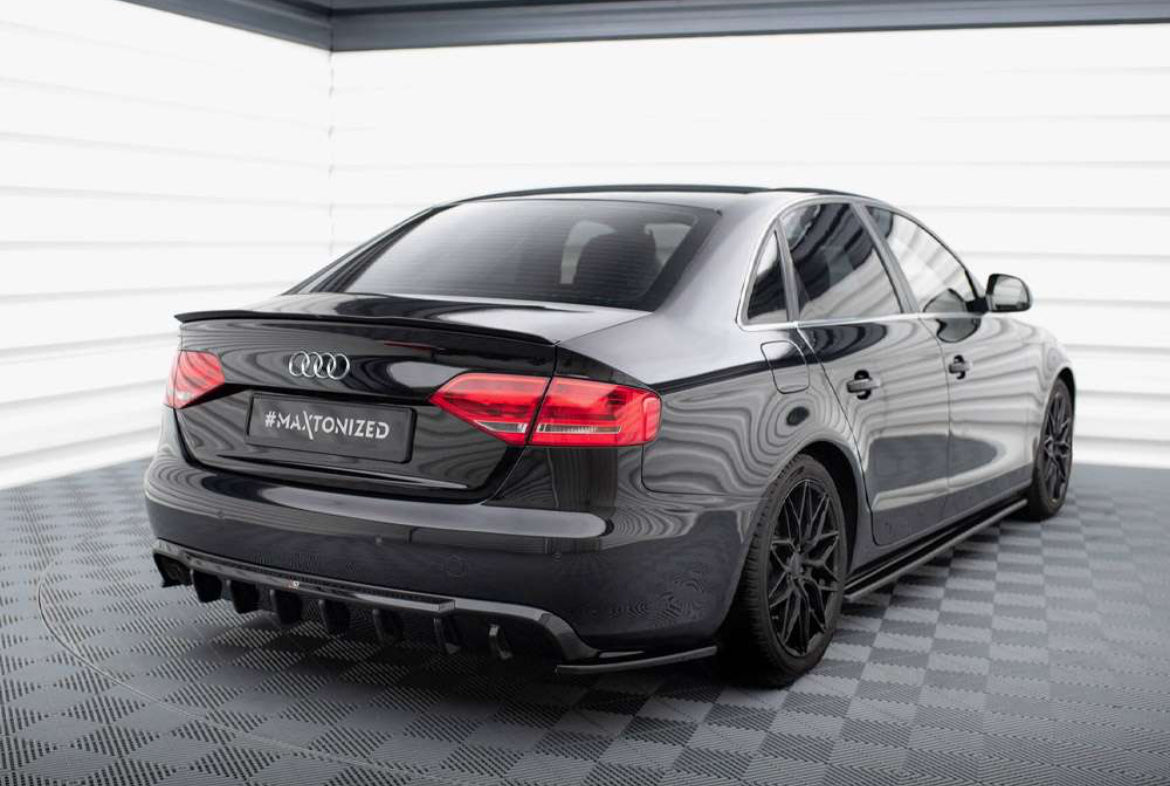 REAR VALANCE AUDI A4 B8 (SINGLE SIDE DUAL EXHAUST VERSION)
