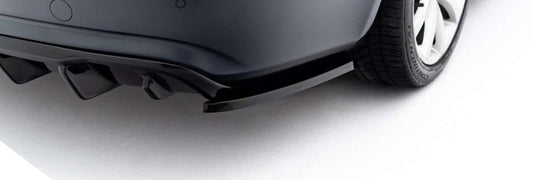 Rear Side Splitters Audi A4 B8 Facelift