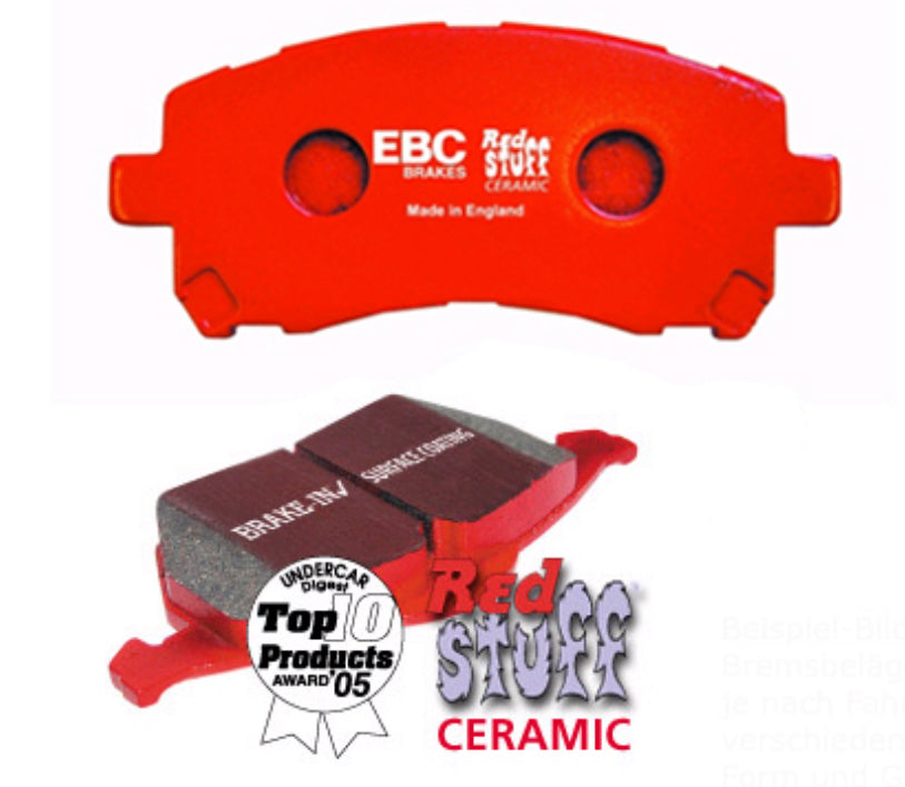 EBC Redstuff Brake Pads Rear (Civic/CRX 87-93/Del Sol/Civic 91-96/Civic 95-01 2/3/4dr )