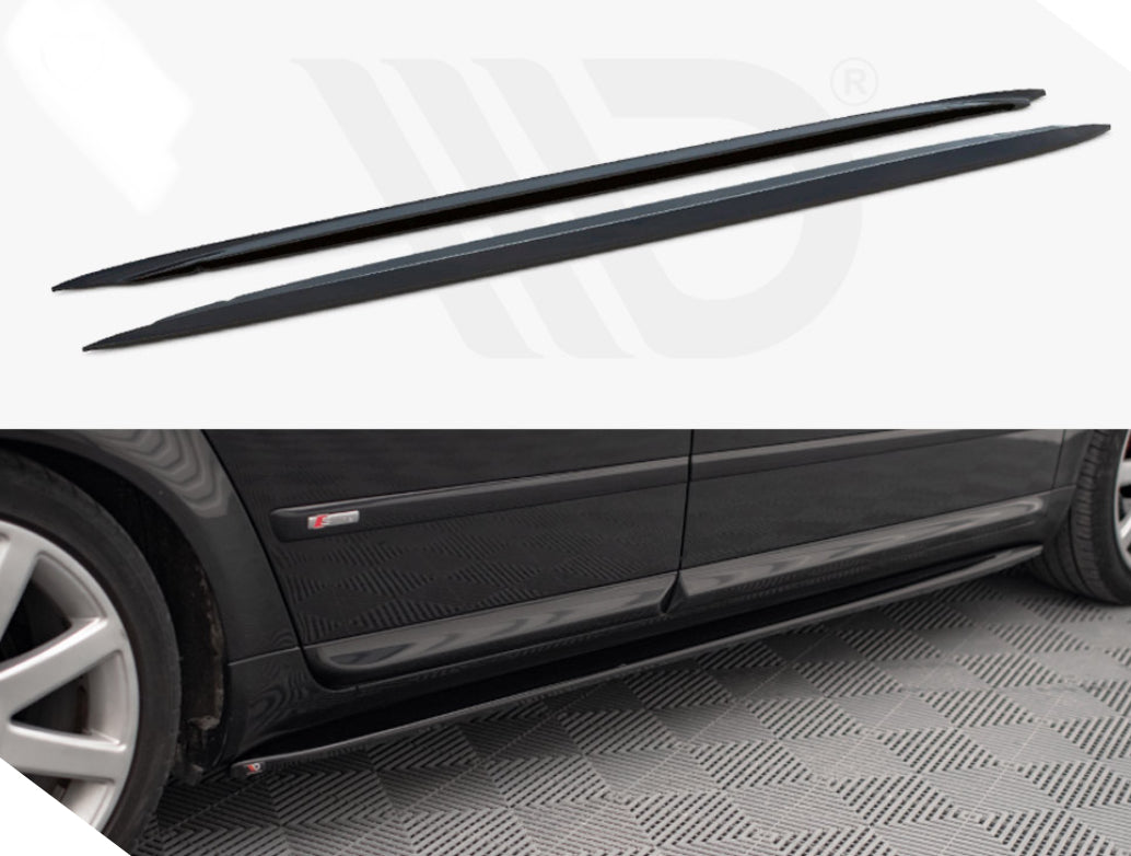 Side Skirts Diffusers V.1 Audi S4 / A4 / A4 S-Line B6 / B7