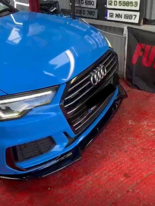 AUDI S6 C8 / A6 C8 S-LINE SEDAN-AVANT 2019+ FRONT SPLITTER