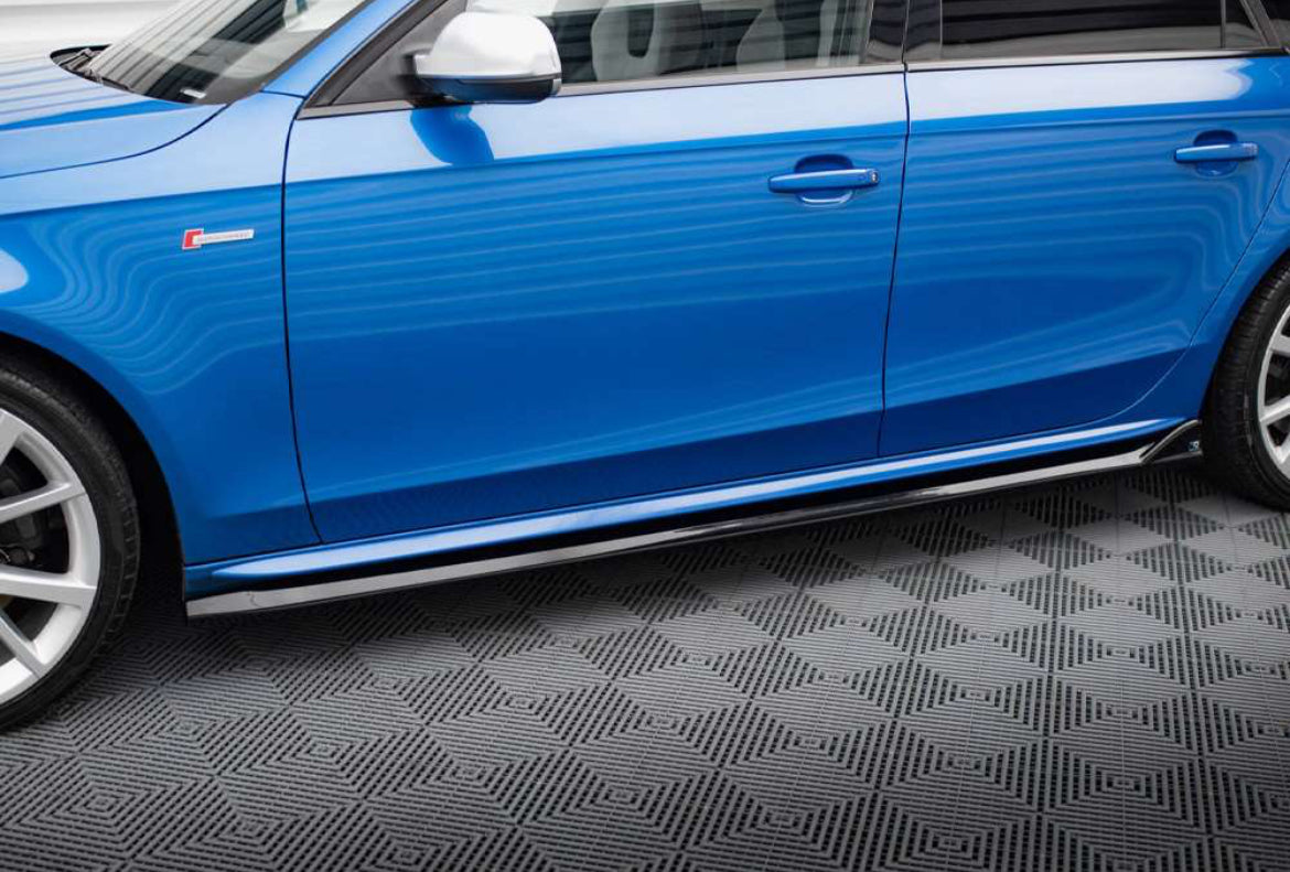 SIDE SKIRTS DIFFUSERS V.4 AUDI A4 / A4 S-LINE / S4 B8