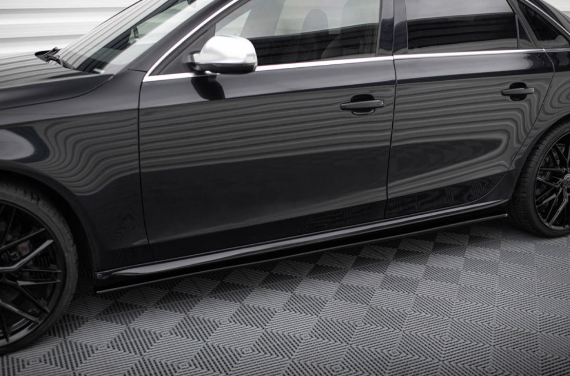 SIDE SKIRTS DIFFUSERS V.1 AUDI S4 / A4 / A4 S-LINE B8 / B8 FL