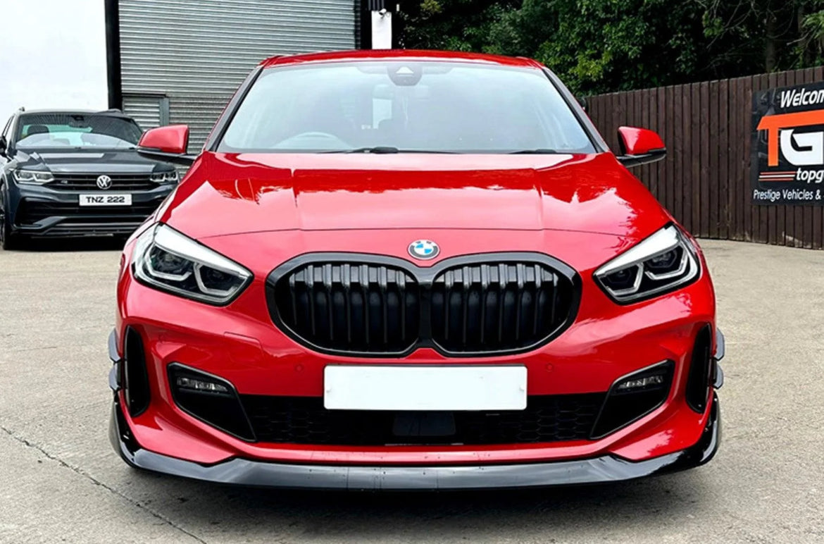 BMW 1 SERIES M SPORT F40 2018 - 2024 GLOSS BLACK FULL AERO KIT