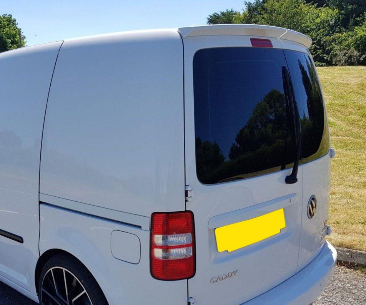 VW CADDY 2015 ONWARDS REAR SPOILER FOR BARN DOORS