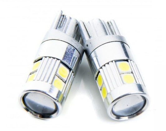 Ein W5W / T10 9 SMD 3030 CANBUS 6000K