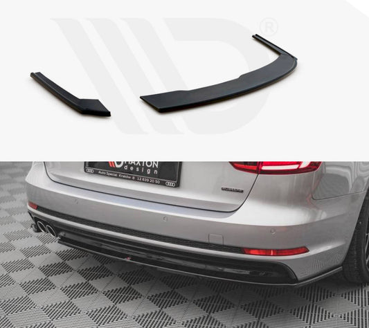 Rear Side Splitters V.2 Audi A4 S-Line B9