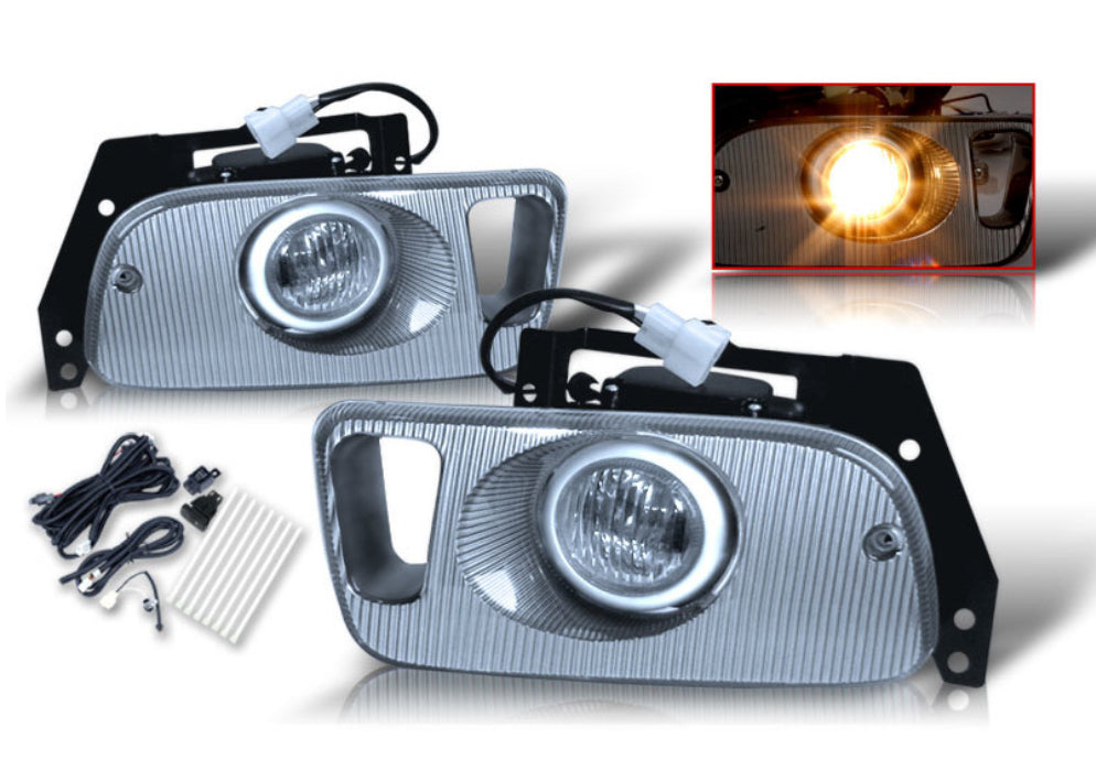 Esuse Fog Lights Chrome (Civic 91–96 2/3dr)