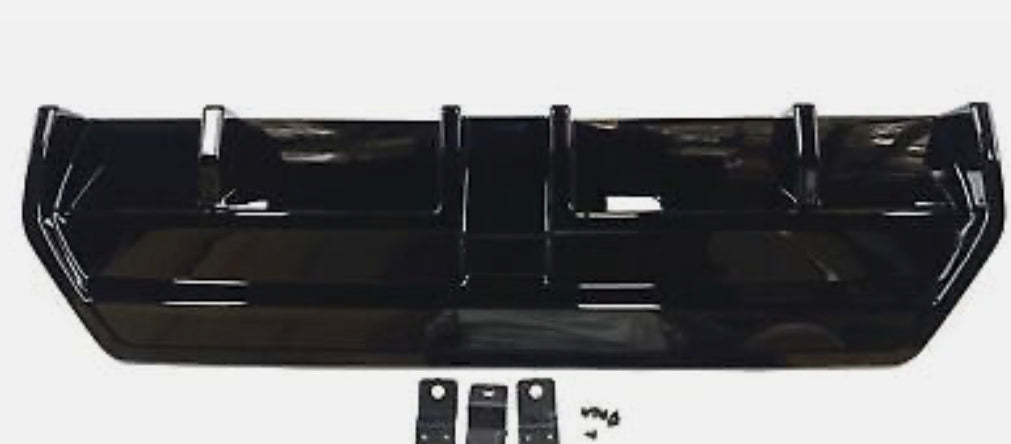 Rear Bumper Diffuser Lip Set For BMW G42 225i Coupe 2022-2024 Black