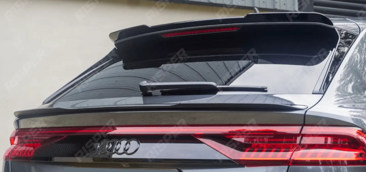 AUDI Q8 S LINE 2018-2023 FULL AERO LOW LINE KIT IN GLOSS BLACK