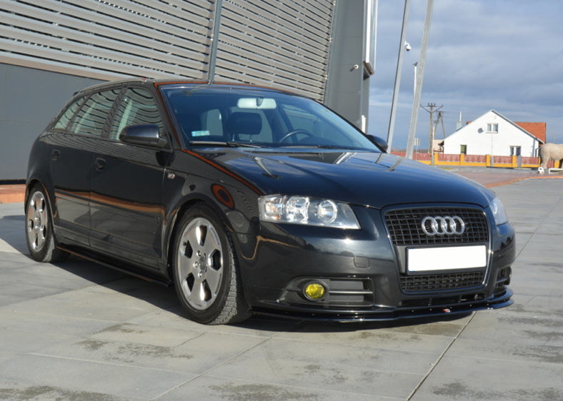 Maxton Design Audi A3 04–12 Side Skirt Extensions – Gloss