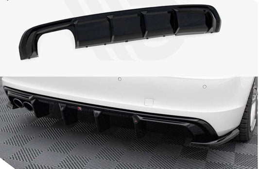 Rear Valance Audi A3 S-Line Sportback 8V (Version with dual exhausts tips on one side)
