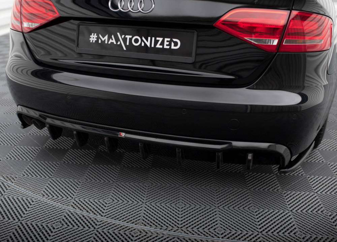 REAR VALANCE AUDI A4 B8 (SINGLE SIDE DUAL EXHAUST VERSION)