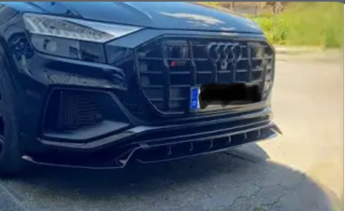 AUDI Q8 S LINE 2018-2023 Front Splitter