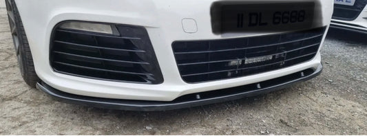 VW GOLF MK6 R20 BUMPER FRONT SPLITTER