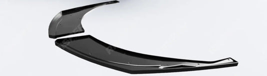 AUDI Q8 S-LINE 2018 ON GLOSS BLACK REAR BUMPER CORNER SPLITTERS