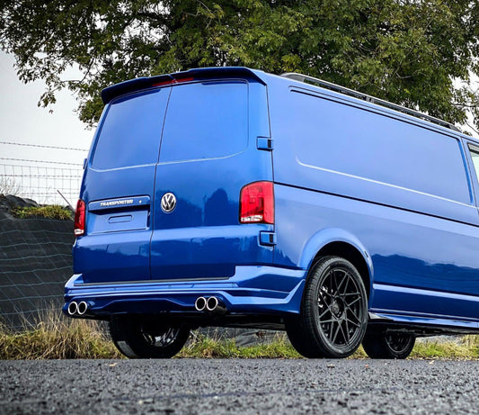 VW TRANSPORTER T6.1 2019 - 2024 - ABT REAR SKIRT BUMPER SET - BARN DOORS