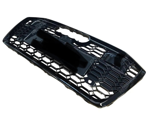AUDI A6 / S6 C8 2019+ GLOSS BLACK RS6 STYLE HONEYCOMB GRILL